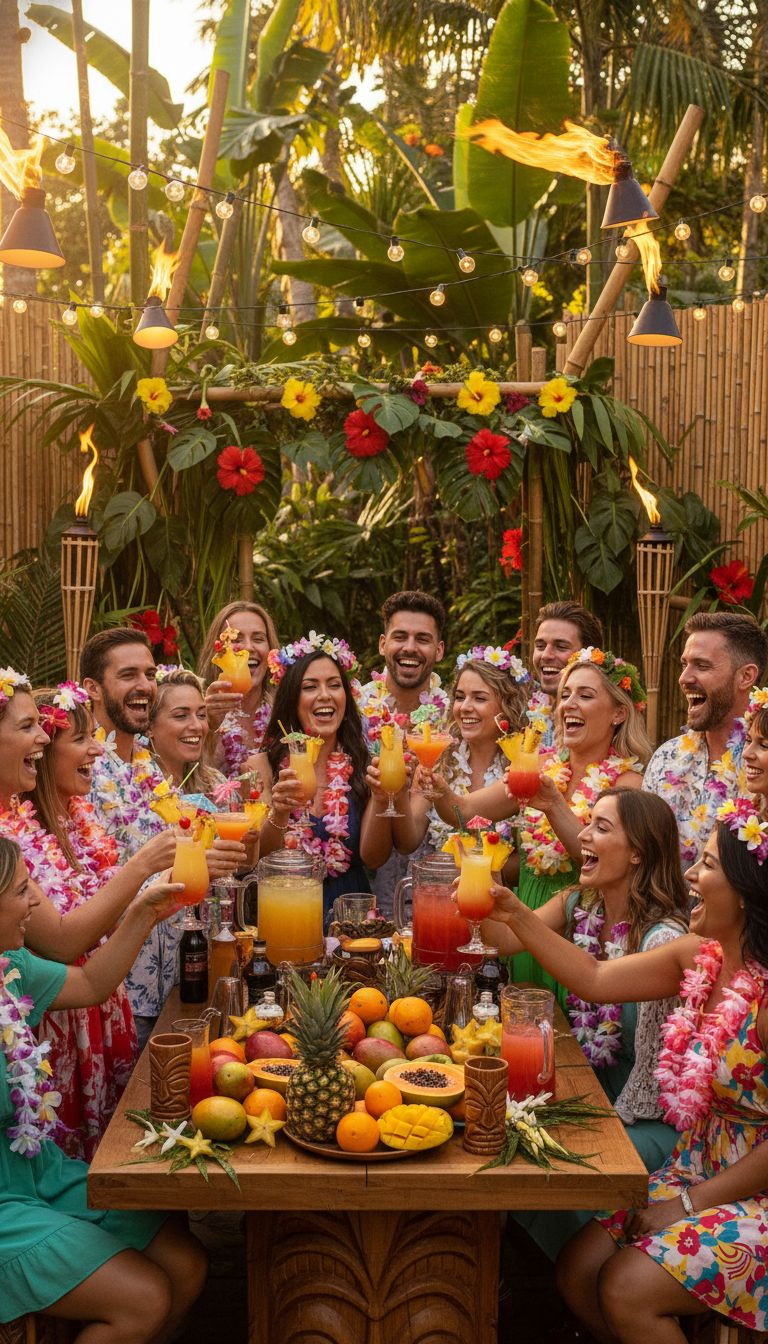 Tropical Tiki Island Escape