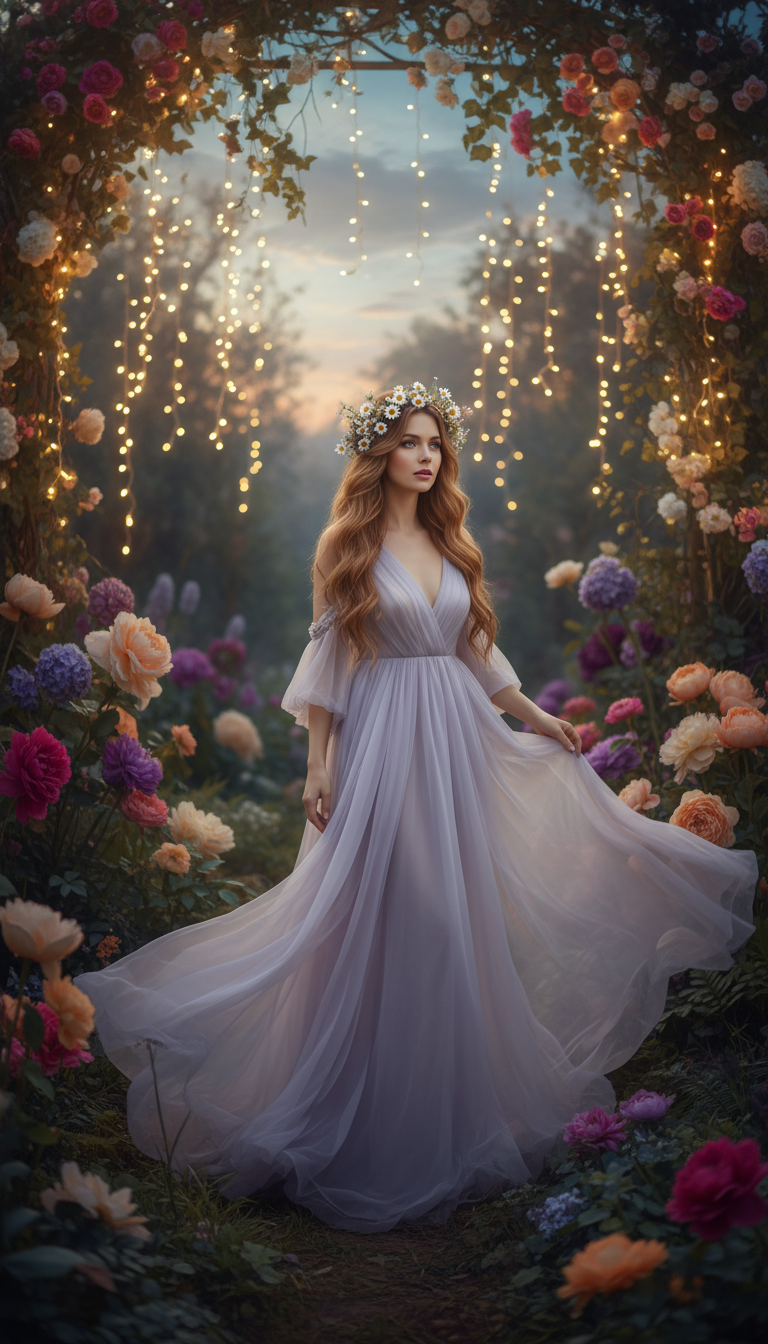 Enchanted Garden Fairy 30th Birthday Fantasy