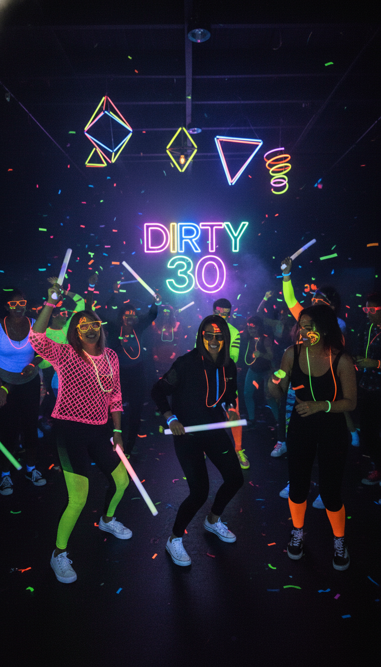Neon & Nineties Throwback Rave