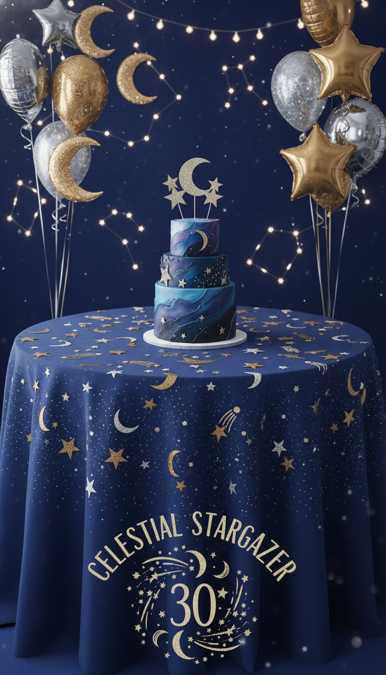Celestial Stargazer: Mystical Night Sky