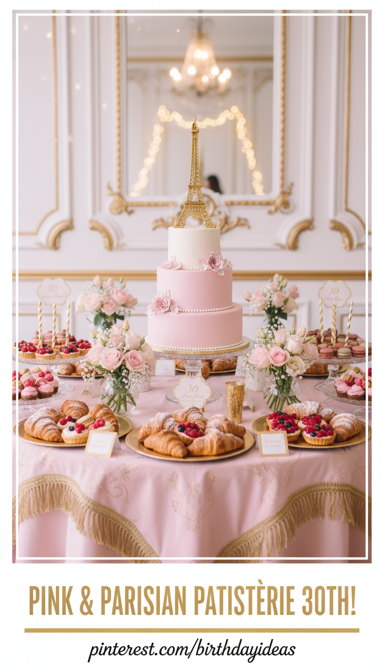 Pink & Parisian Patisserie: Sweet & Chic