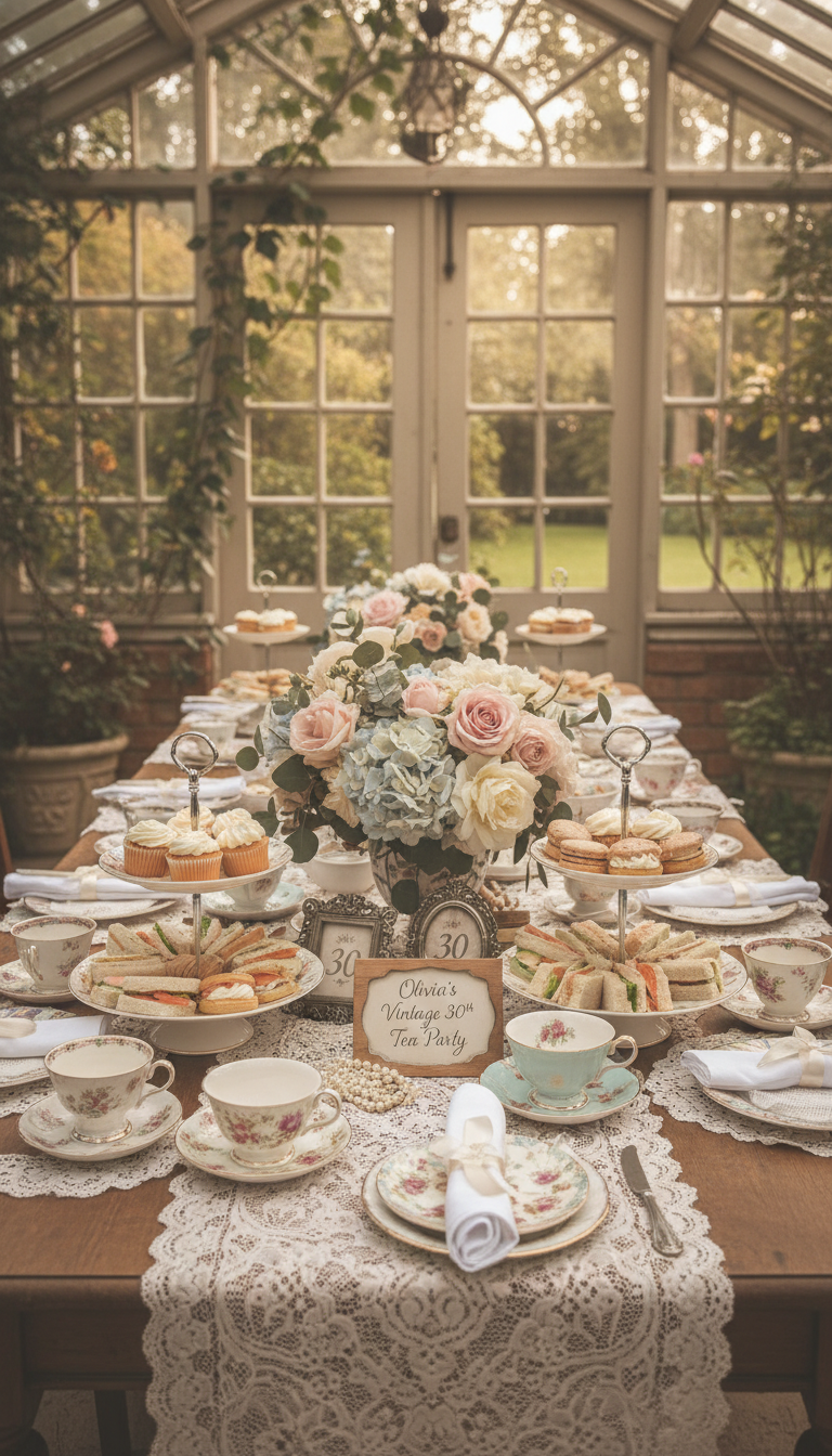 Vintage Tea Party: Timeless Charm