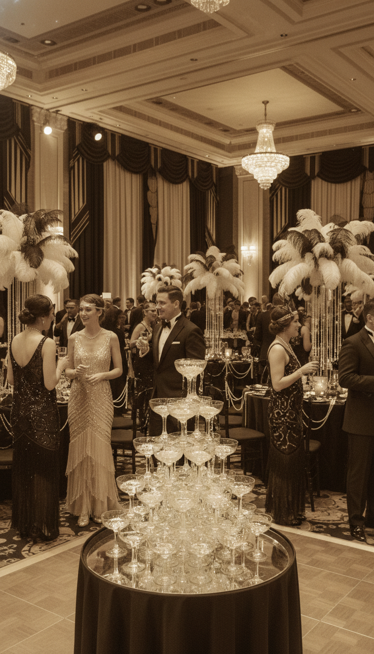 Roaring Twenties Rendezvous: A Gatsby 30th