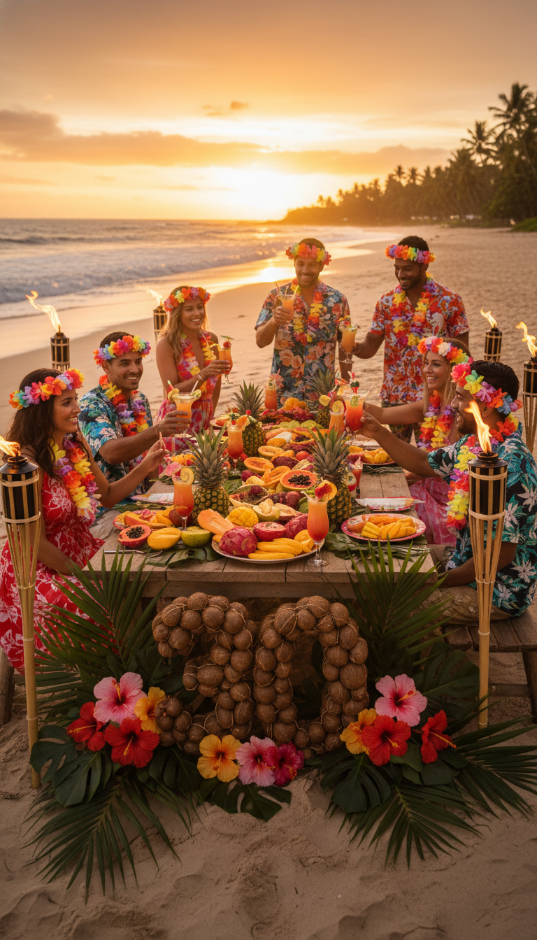 Thirty, Flirty & Thriving: Tropical Island Bash