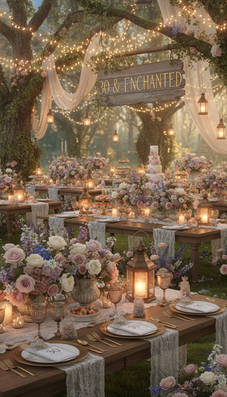Thirty & Thriving: Enchanted Garden Soiree