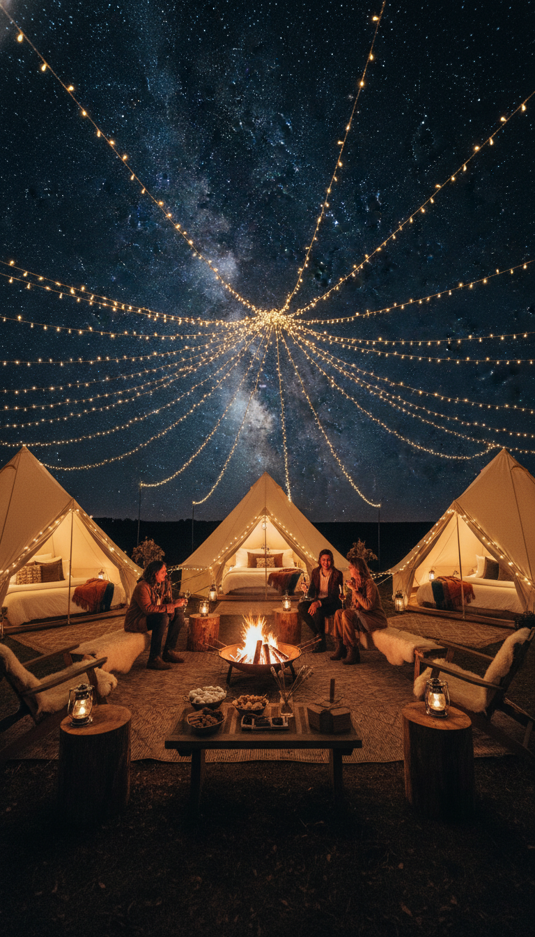 Glamping & Glamour: Thirty Under the Stars