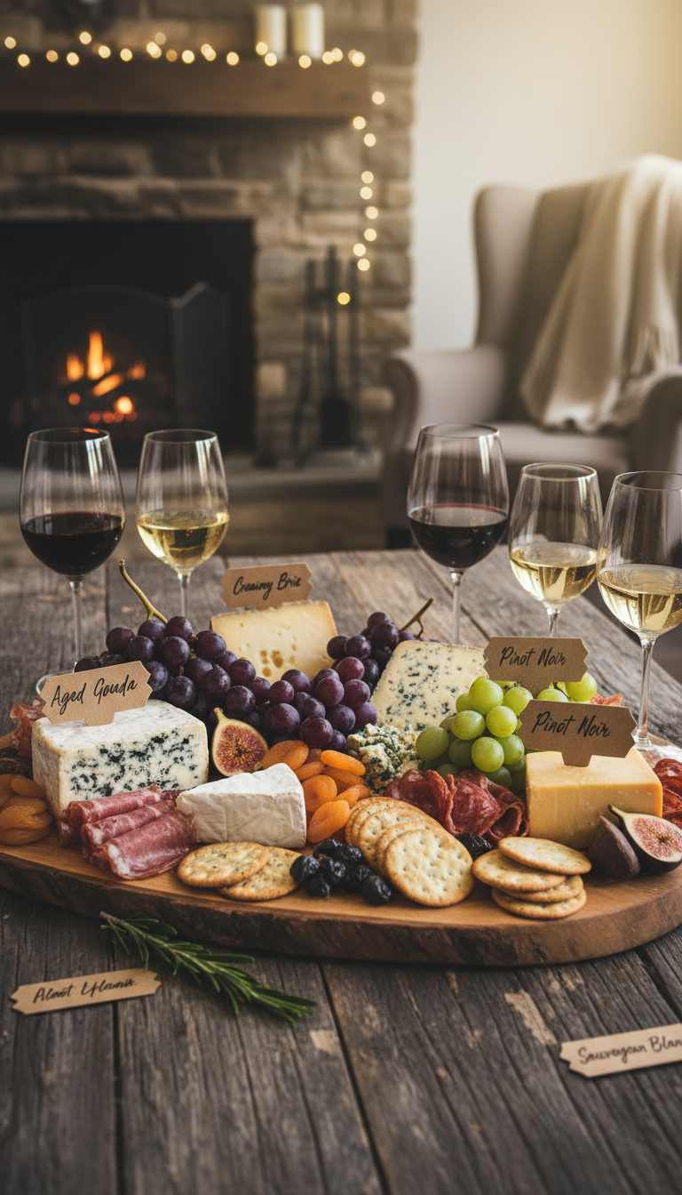 Savory Sips & Cheesy Bites