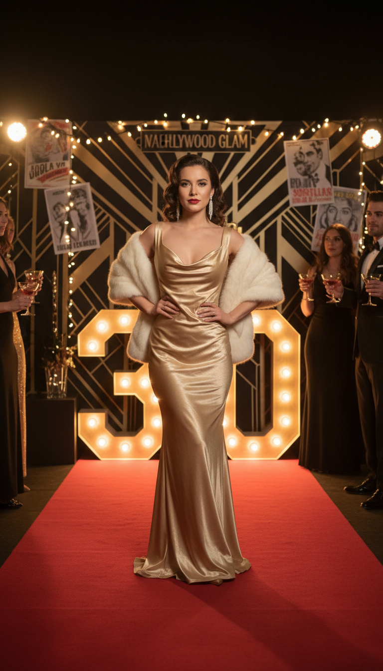 Vintage Hollywood Glam Bash