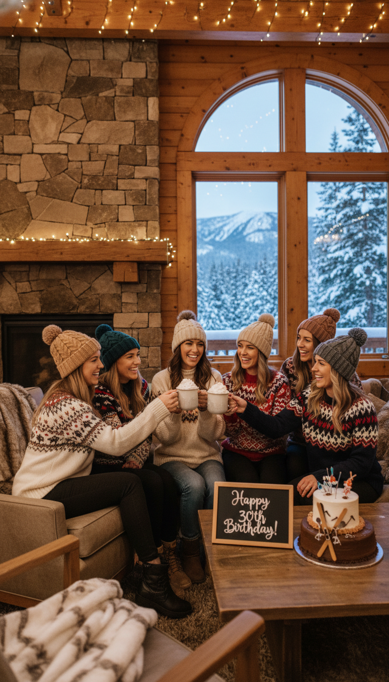 Ski Lodge Après-Ski Celebration