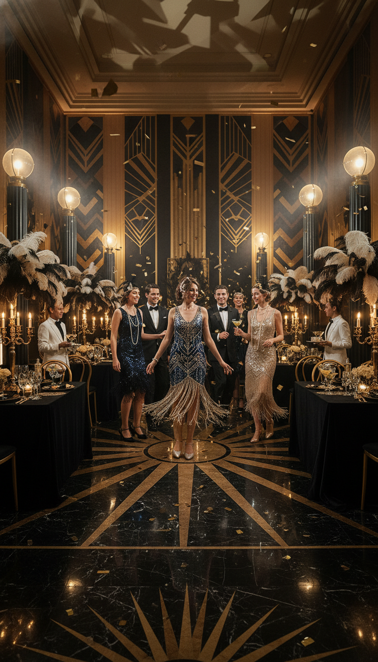Art Deco Midnight Soiree