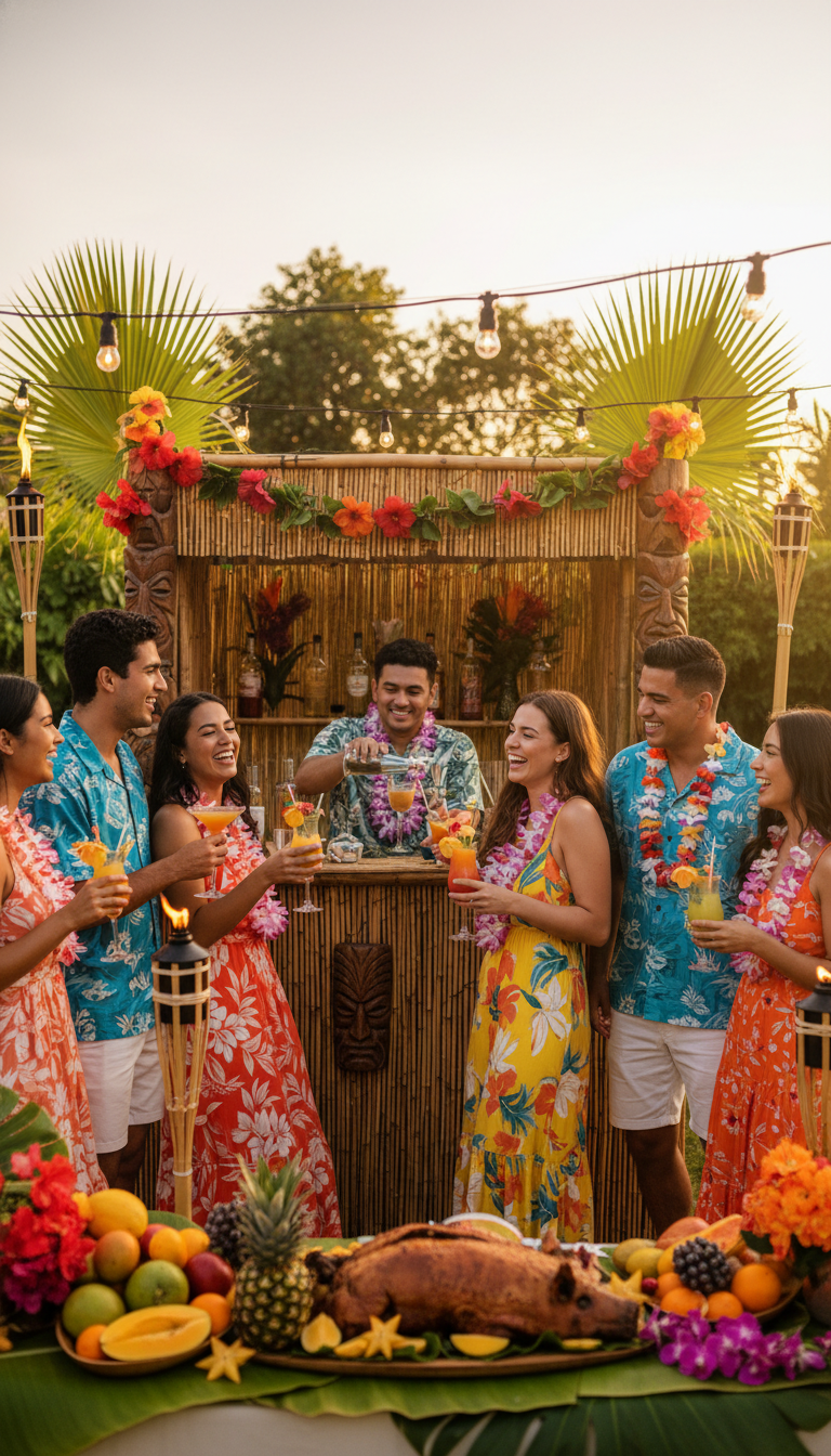 Tropical Luau Paradise