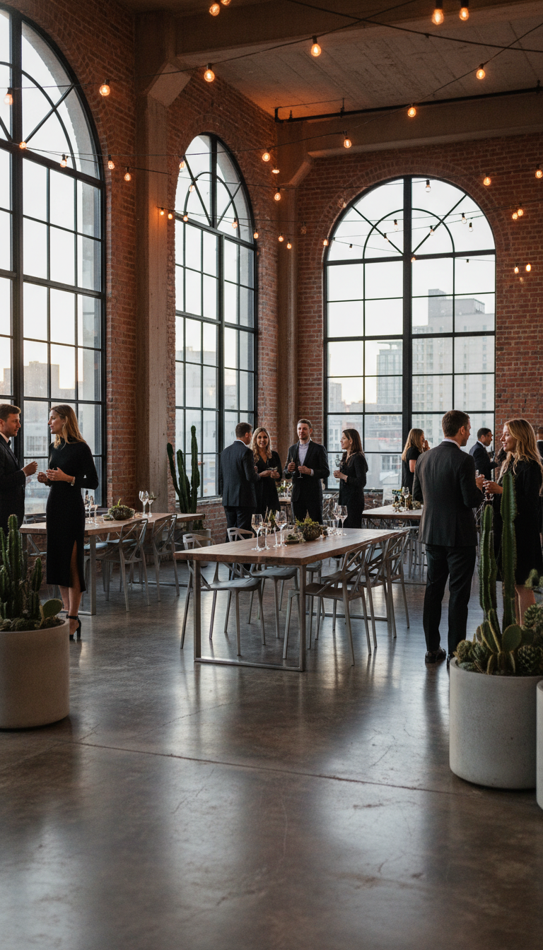 Industrial Chic Loft Party