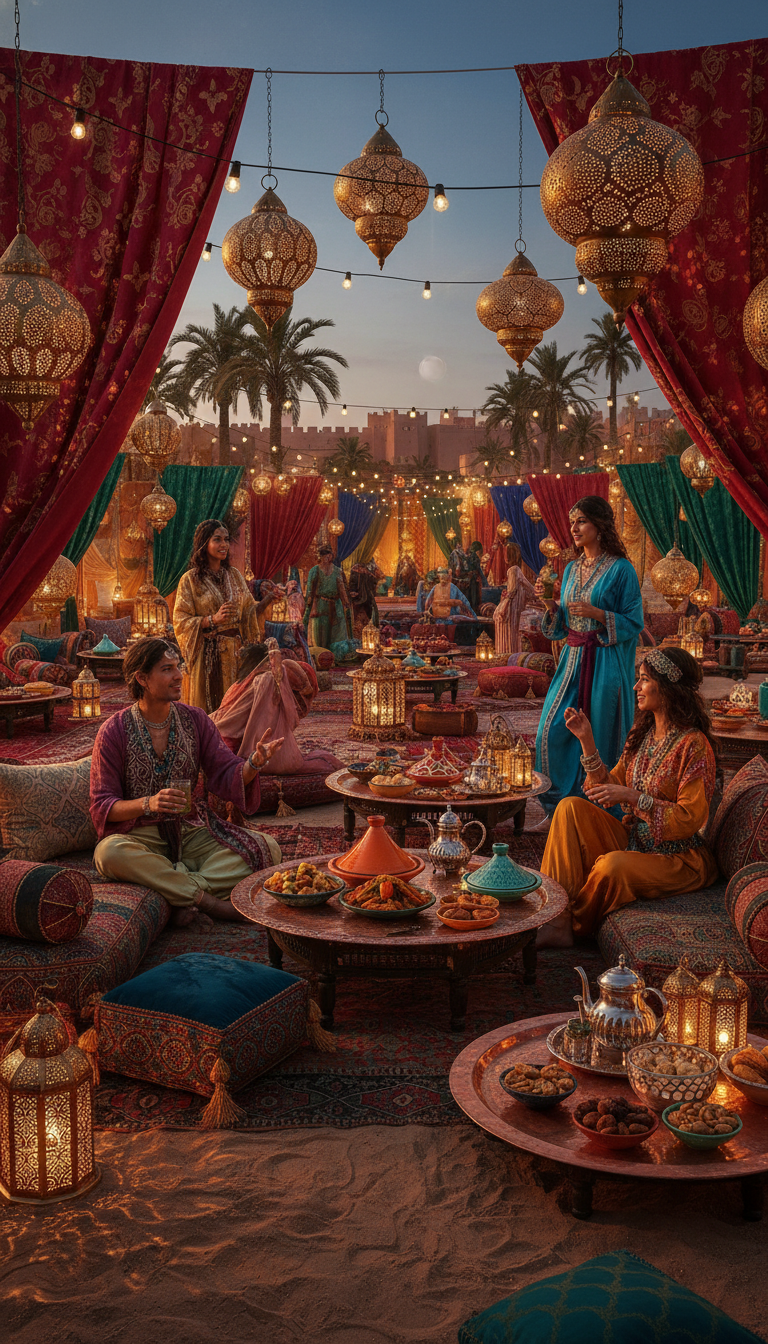 Moroccan Bazaar Oasis