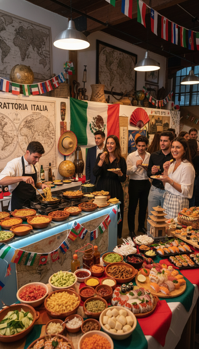 Around the World Culinary Journey