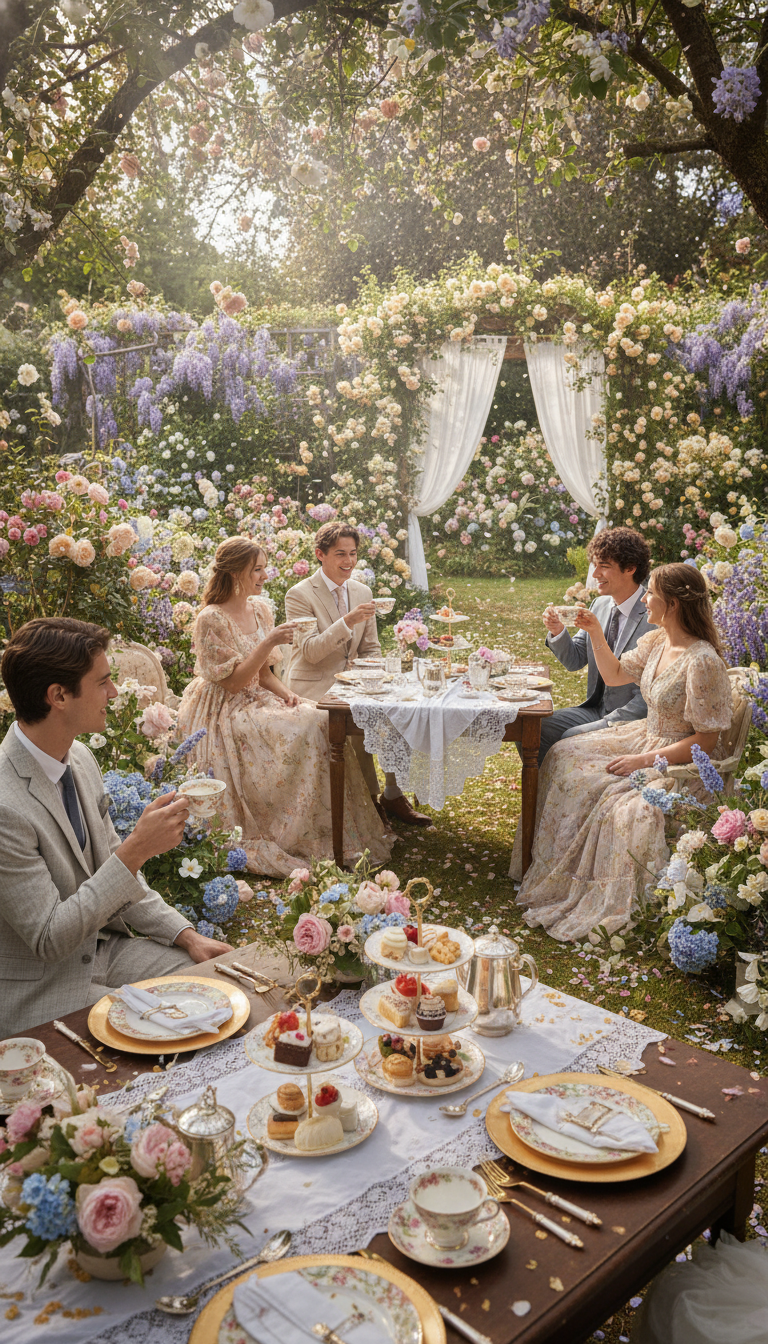 Vintage Tea Party Garden