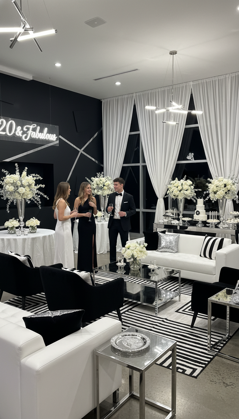 Monochrome Chic & Elegant