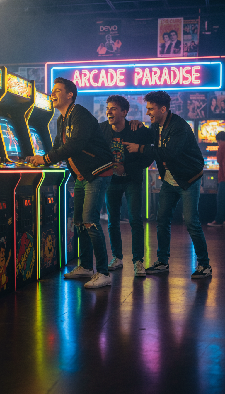Retro Arcade & Game Night