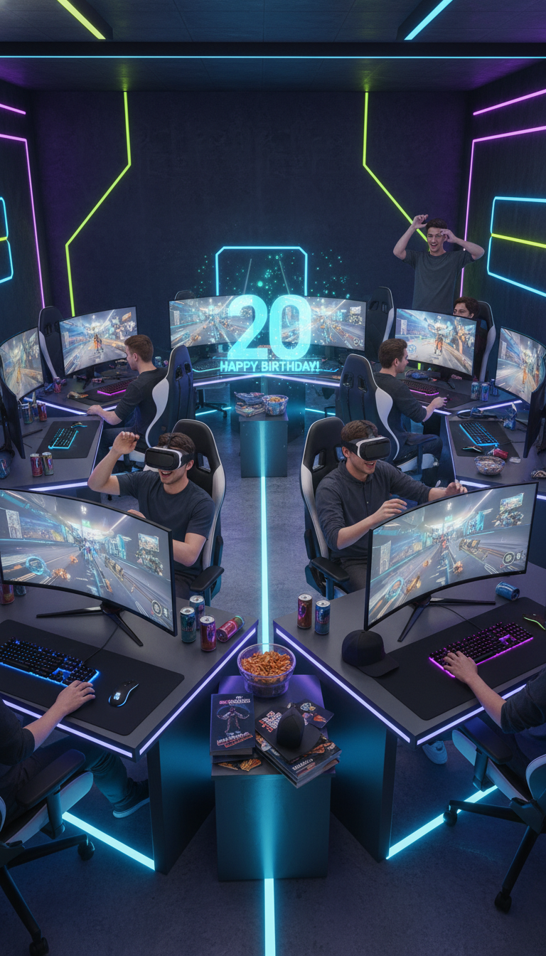 Ultimate Quest: High-Tech Gaming Zone