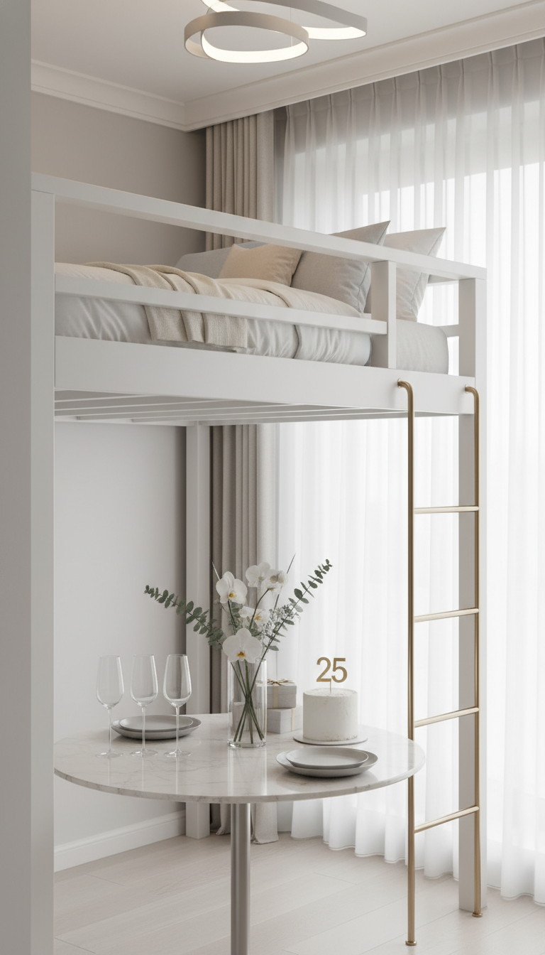 Minimalist Chic Soiree: Elegant Elevated Birthday