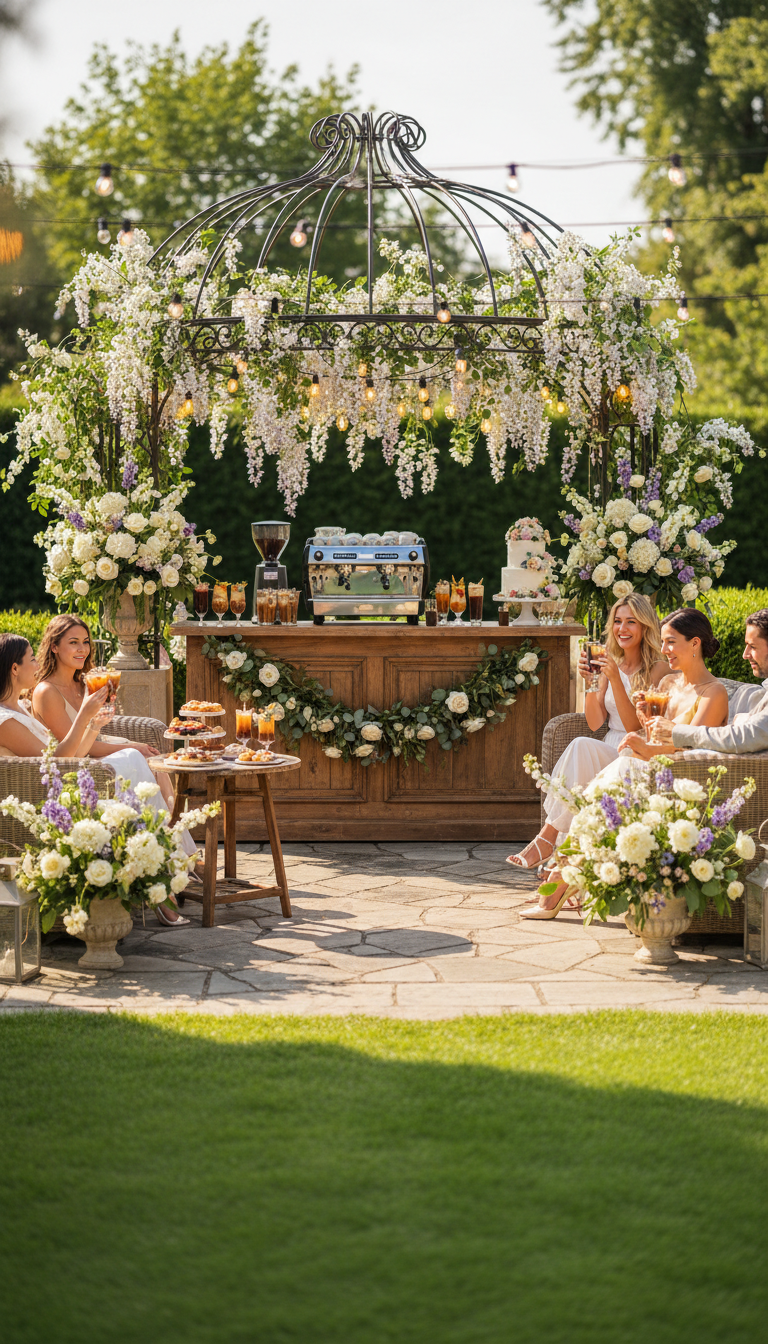 Garden Party Coffee Oasis