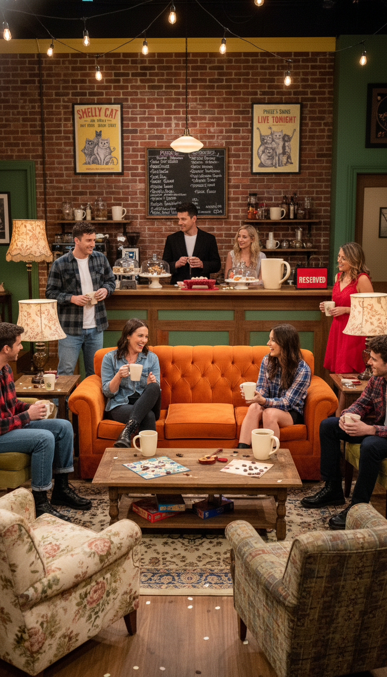 'Friends' Central Perk Inspired Birthday