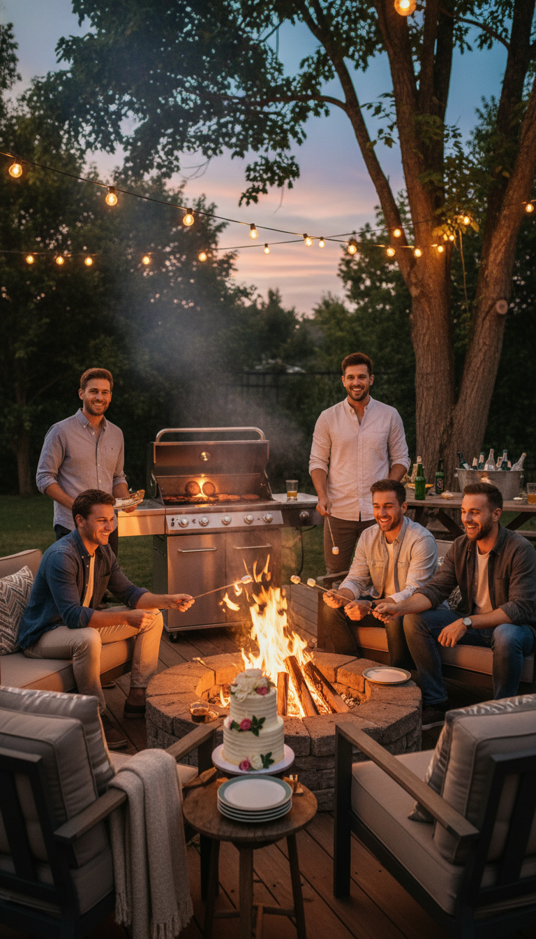 High-End Backyard BBQ & Bonfire Bash