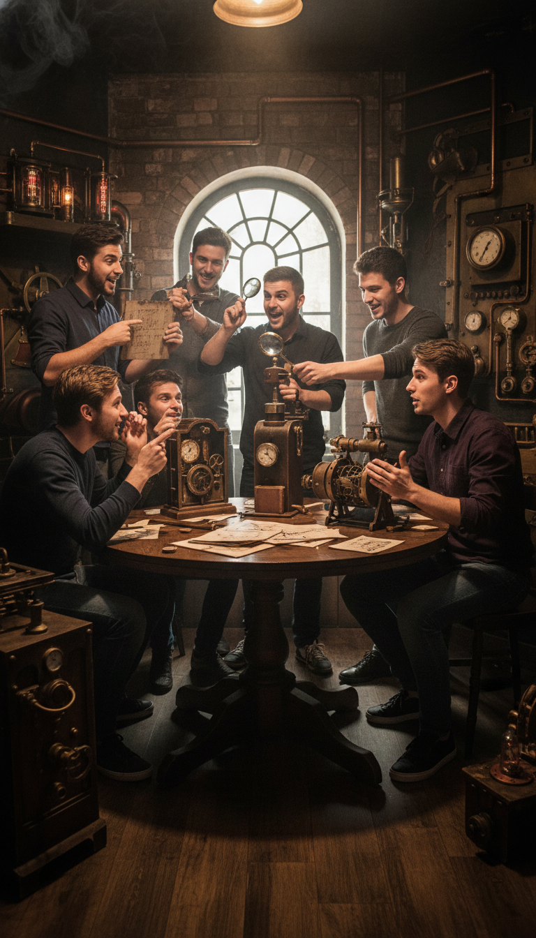 Escape Room & Dinner Mystery