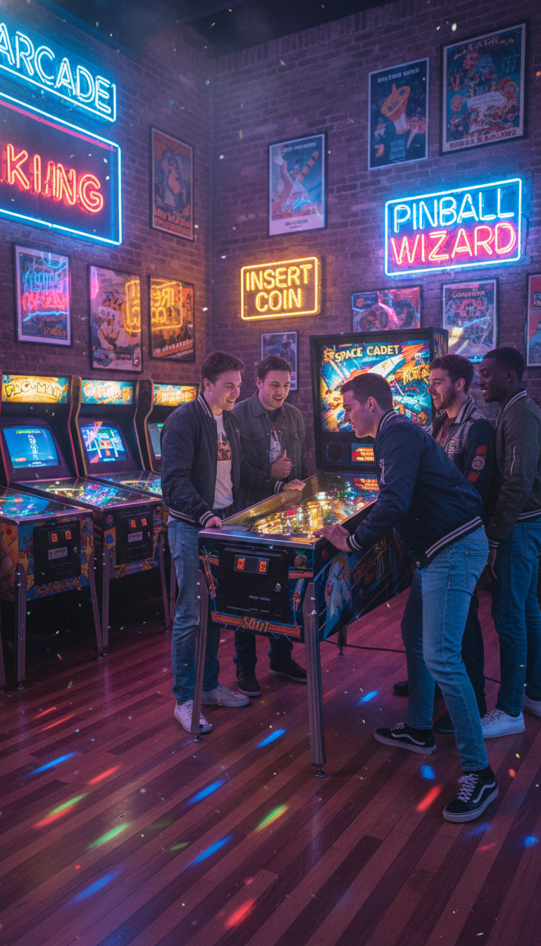 Vintage Arcade & Pinball Palace Trip
