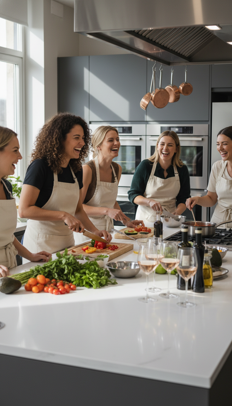 Gourmet Cooking Class & Dinner Party
