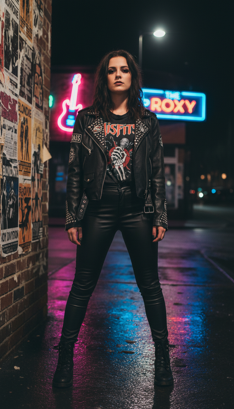 Edgy Rocker Chic