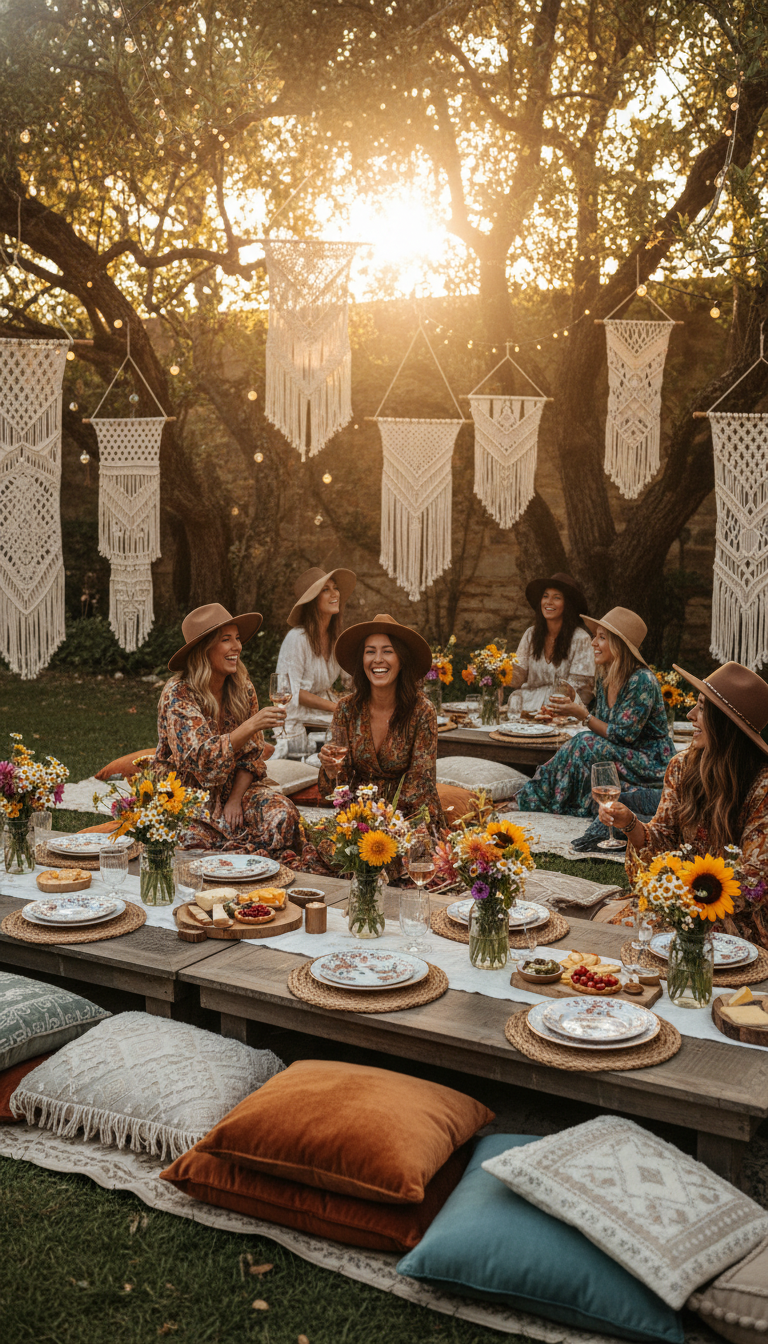 Boho Chic Garden Party