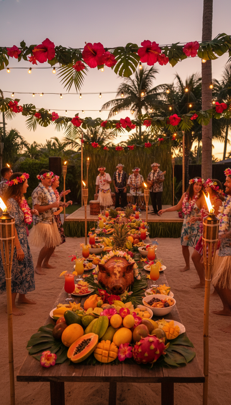 Tropical Luau Paradise