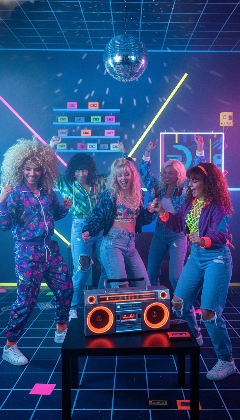 Retro 80s/90s Throwback