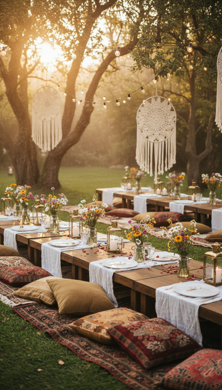 Boho Chic Garden Party