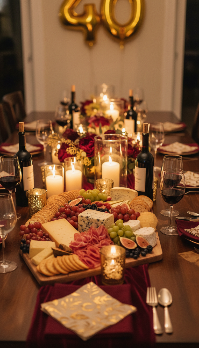 Wine & Cheese Soirée Elegance