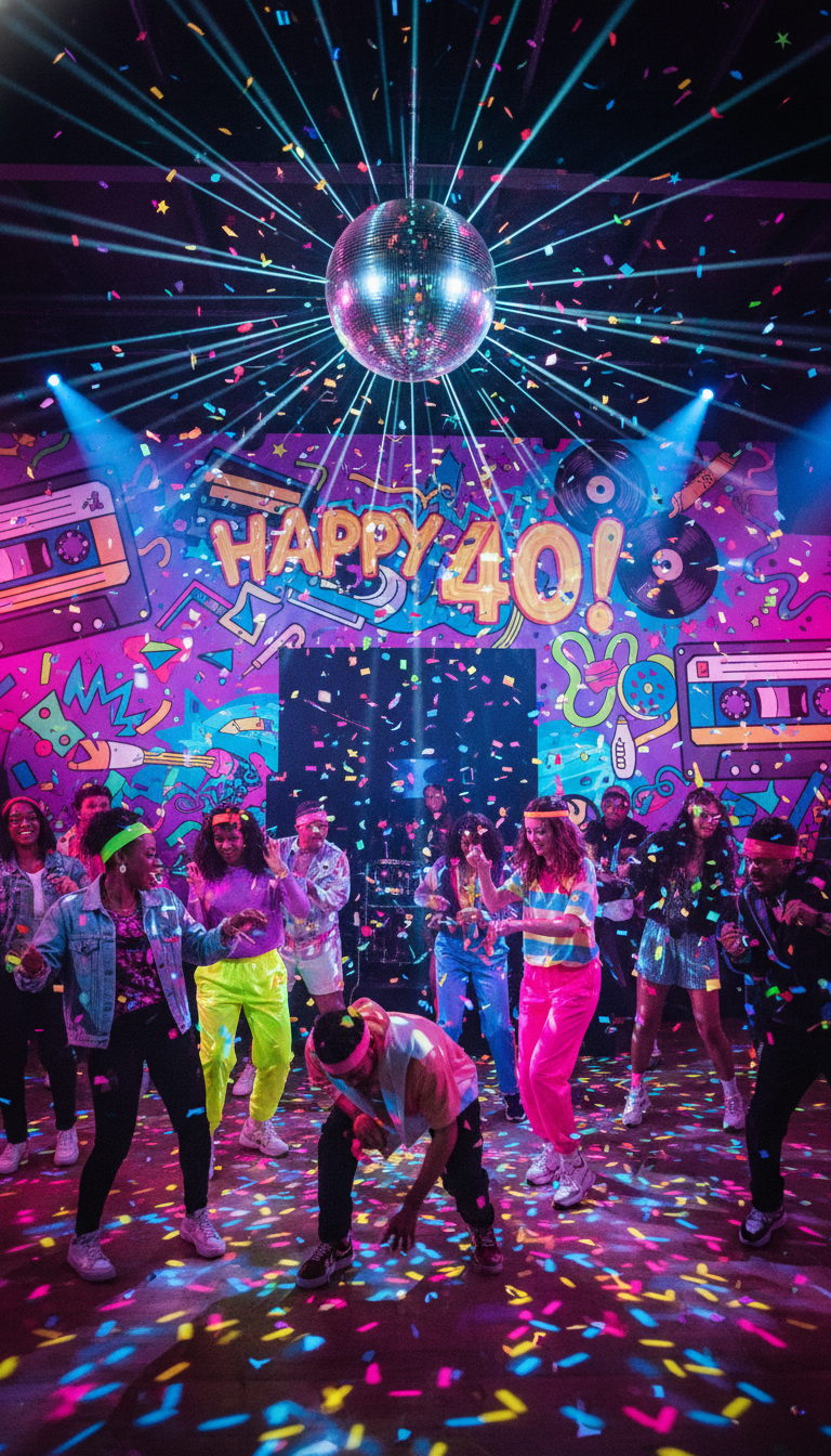 Retro 80s/90s Throwback Bash