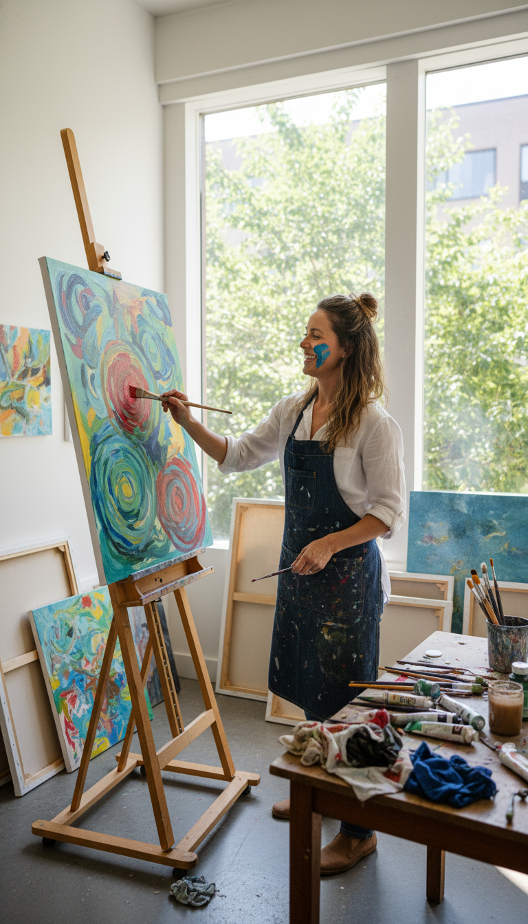 Creative Canvas: Art Studio Inspiration