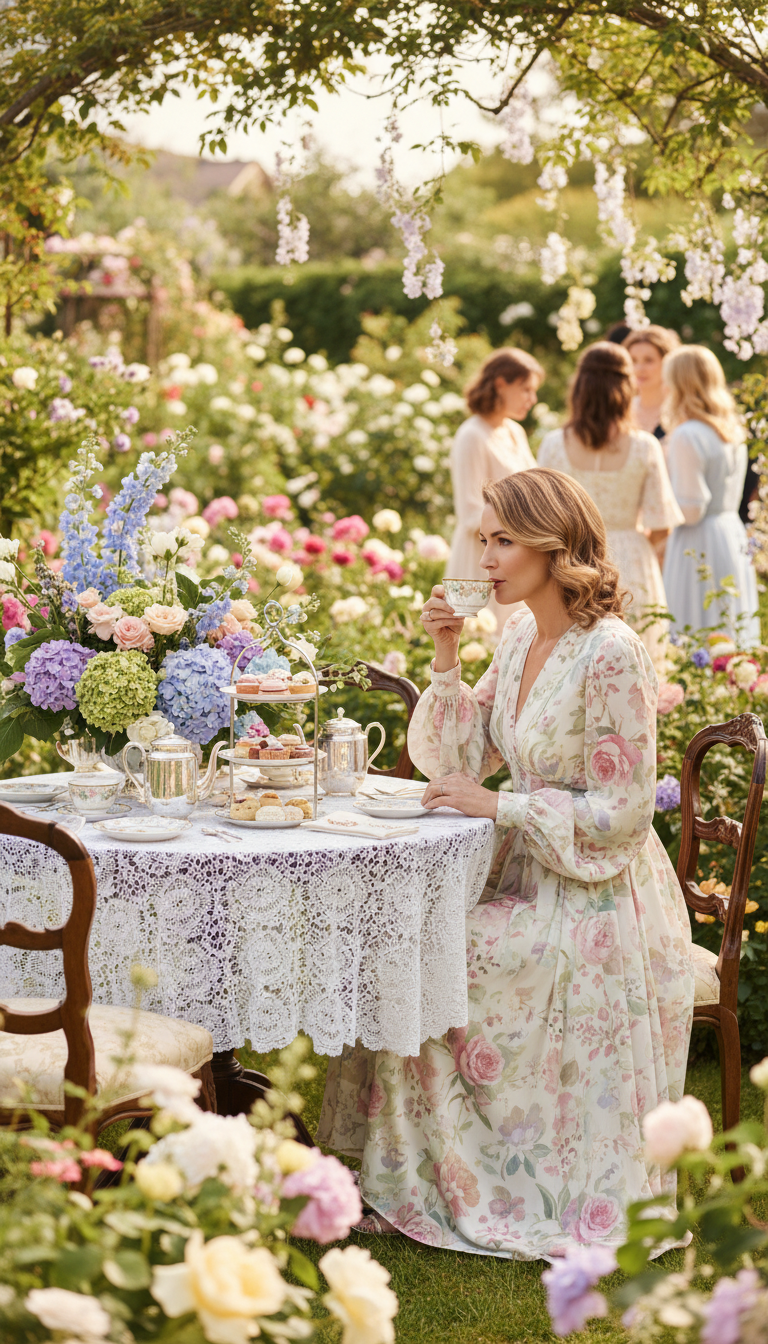 Enchanting Garden Party Grandeur