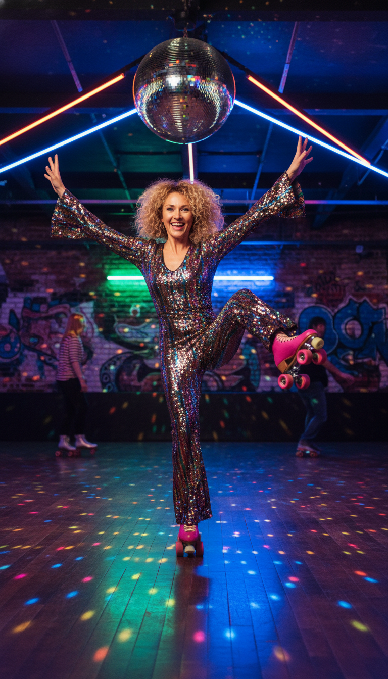 Disco Queen on Wheels