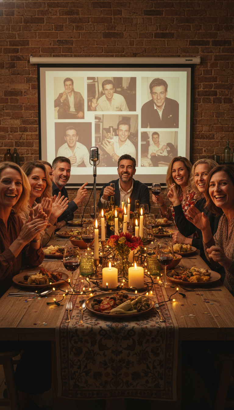 Personalized 'Roast & Toast' Dinner