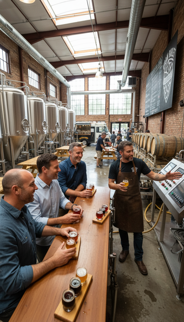 Craft Beer Brewery Tour & Tasting