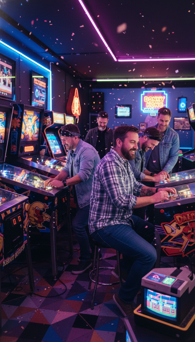Retro Arcade or Gaming Night