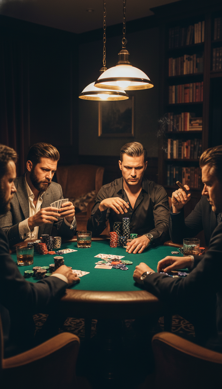 High-Stakes Poker Night Extravaganza