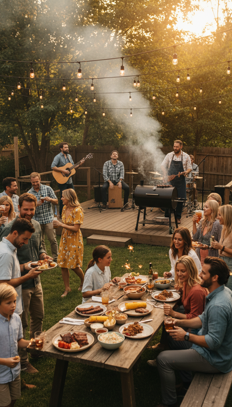 Backyard BBQ Extravaganza with Live Jams