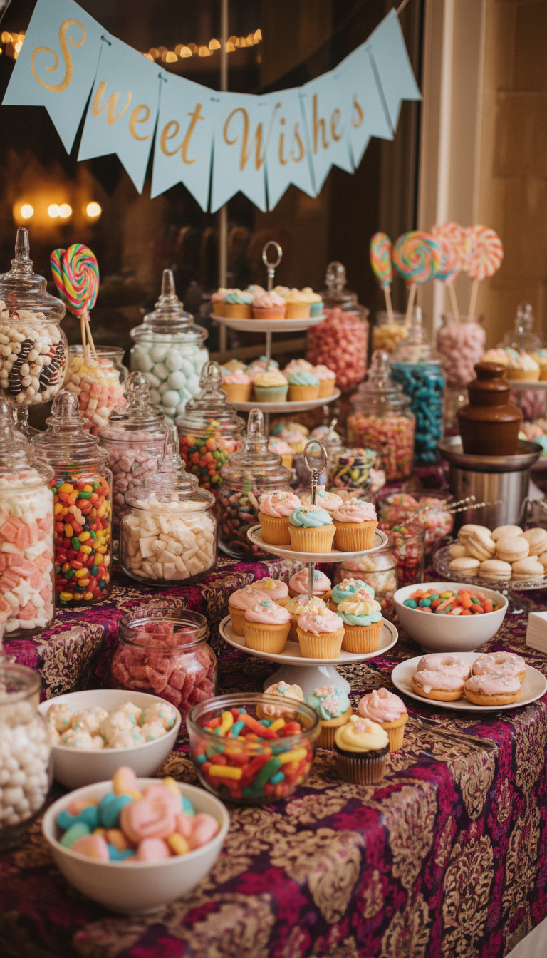 Decadent Candy Buffet or Dessert Bar