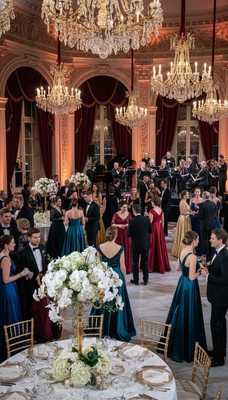 Glamorous Black-Tie Gala