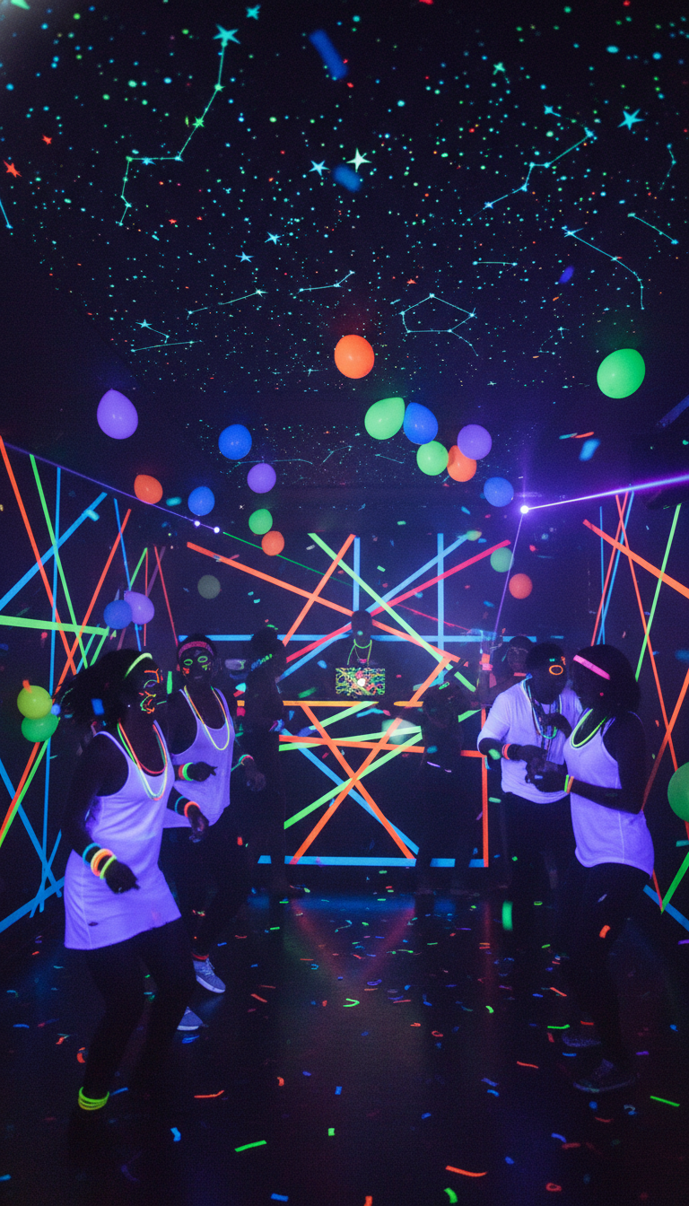 Glow-in-the-Dark Party Zone
