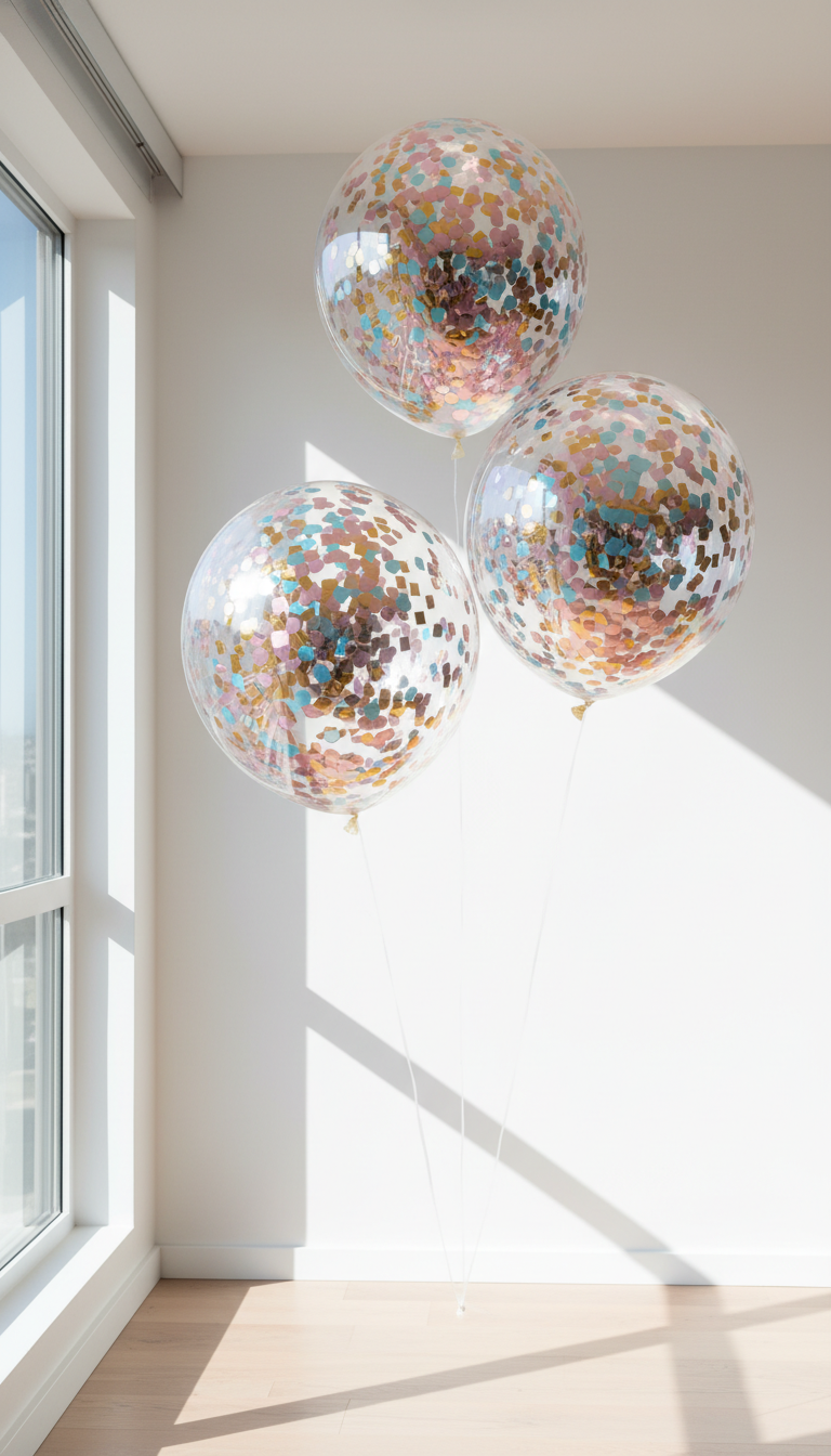 Confetti-Filled Balloons