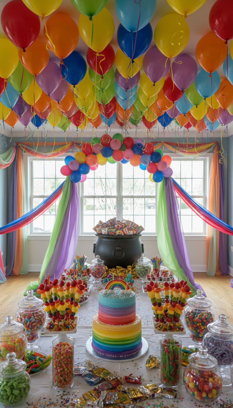 Bright Rainbow Wonderland