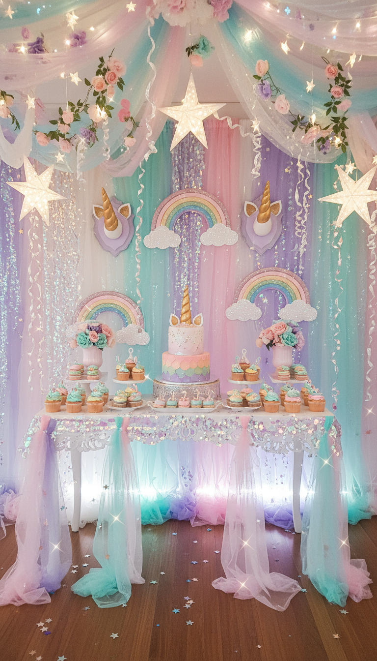 Sparkly Magical Unicorn Retreat